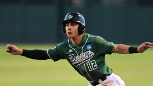 True freshman first baseman Gavin Spiridonoff making impact in Cal Poly's postseason run